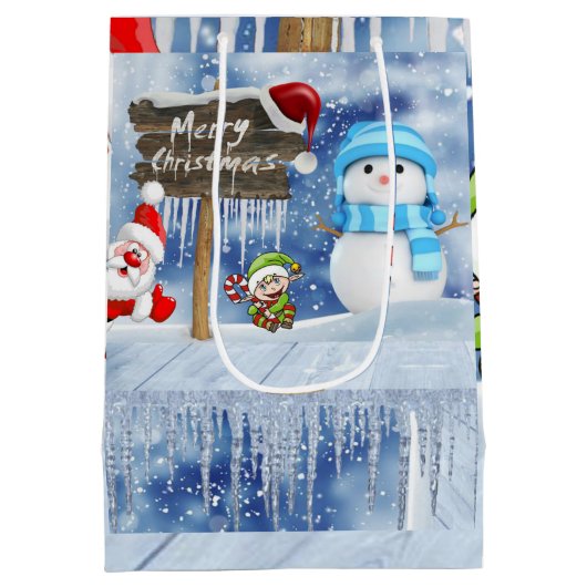 Sacs cadeaux de Noël (Dos)