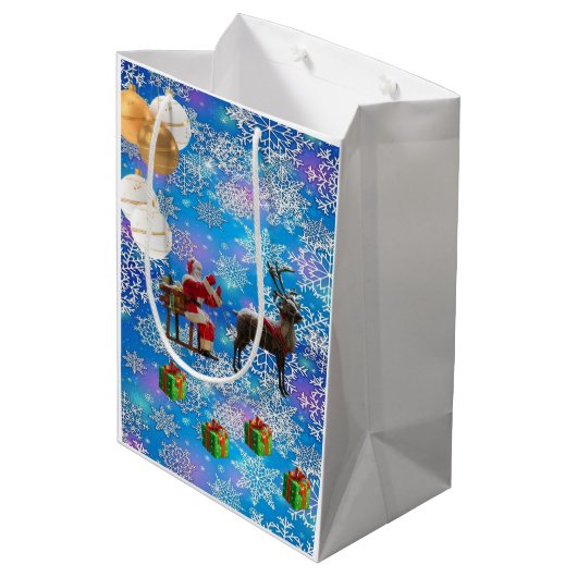 Sacs Cadeaux de Noël (Dos Angle)