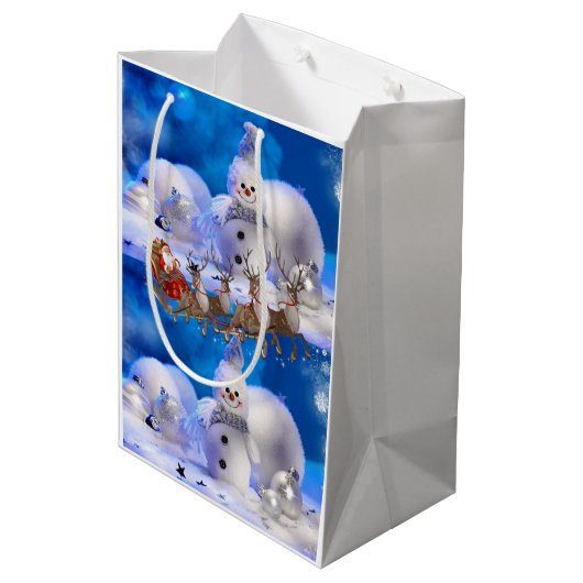 Sacs Cadeaux de Noël (Dos Angle)