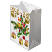 Sacs cadeaux de Noël (Devant Angle)