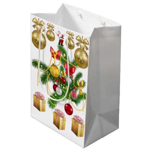 Sacs cadeaux de Noël (Dos Angle)