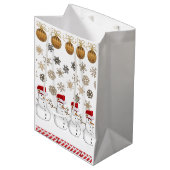 Sacs Cadeaux de Noël (Devant Angle)