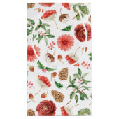 Sacs cadeaux de Noël botanique (Dos)