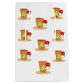 Sacs cadeaux de Noël Cappuccino (Devant)