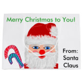 Sacs cadeaux de Noël du Père Noël (Devant)