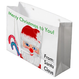 Sacs cadeaux de Noël du Père Noël