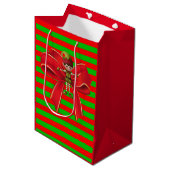 Sacs cadeaux de Noël Elf (Devant Angle)