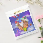 Sacs Cadeaux de Noël Gnomes Volants Offrant des Ca (Scellé)