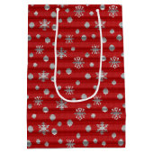 Sacs cadeaux de Noël Sacs Père Noël afro-américain (Dos)