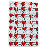 Sacs cadeaux de Noël Snowball (Devant)