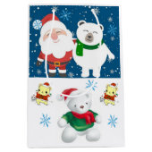 Sacs cadeaux de Noël Teddy Bear (Devant)