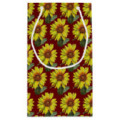 Sacs cadeaux de tournesol (Dos)
