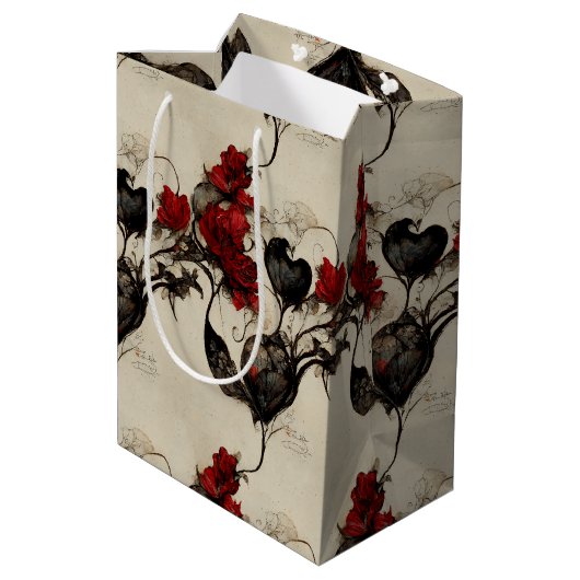 Sacs cadeaux de Valentin (Dos Angle)