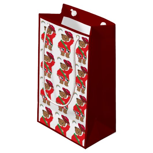 Sacs cadeaux - Design 02 (Devant Angle)