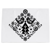 SACS Cadeaux DESIGN DE NOËL NORVÉGIEN  (Devant)