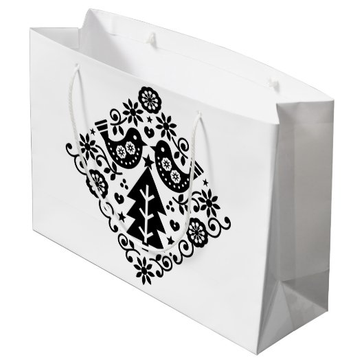 SACS Cadeaux DESIGN DE NOËL NORVÉGIEN  (Dos Angle)