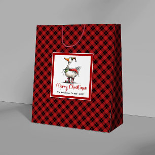 Sacs Cadeaux Drôles et Ludiques de Noël Oie Capric