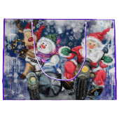 Sacs Cadeaux Drôles pour Amis de Noël (Dos)