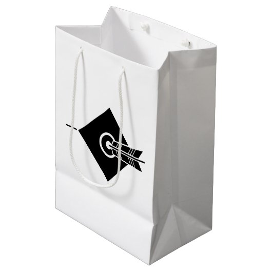 Sacs cadeaux Flèche atteint la cible (Devant Angle)