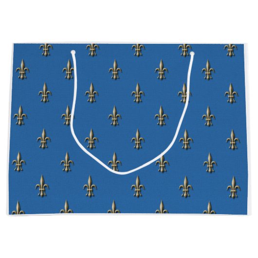 Sacs cadeaux Fleur de Lis (Devant)