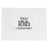 Sacs Cadeaux Grand Format pour les 15 Ans de Maria (Dos)