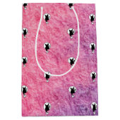 Sacs cadeaux Halloween rose par la poète Adiela Ak (Devant)