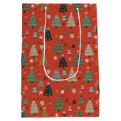 Sacs Cadeaux Holiday Echoes-Rouge (Dos)