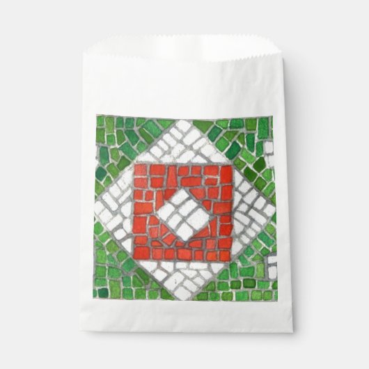 SACS CADEAUX HOLIDAY MOSAIC (Devant)