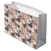 Sacs cadeaux London Post (Dos Angle)