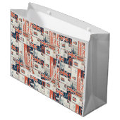 Sacs cadeaux London Post (Devant Angle)