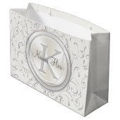 Sacs cadeaux Monogram pour Mariage ou toute occasi (Dos Angle)