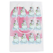 Sacs cadeaux Noël Snowman (Devant)