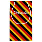 Sacs cadeaux personnalisés avec drapeau allemand (Dos)