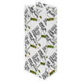 SACS Cadeaux - Plus d'Olives. Manger des Légumes! (Dos Angle)