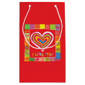 Sacs Cadeaux Rétro Amour (Dos)