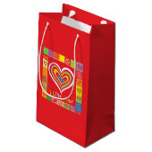 Sacs Cadeaux Rétro Amour (Dos Angle)