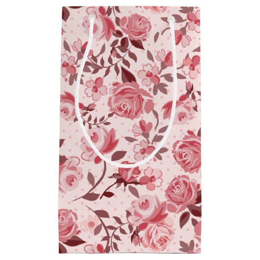 Sacs cadeaux Rose Rose (Devant)