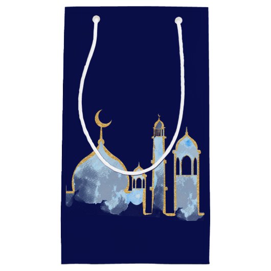 Sacs Cadeaux Thème des Nuits Arabes (Devant)