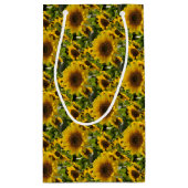 Sacs cadeaux Tournesols (Dos)