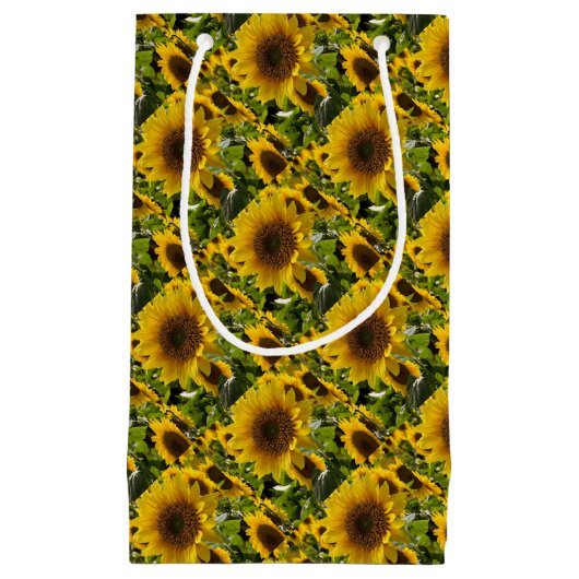 Sacs cadeaux Tournesols (Devant)