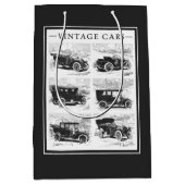 Sacs cadeaux Vintage Cars (Devant)