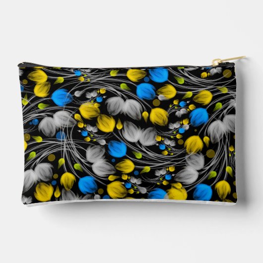 Sacs Cosmétiques Et Toilettes Avec Floral (Verso)