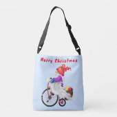 Sacs croisés de Noël avec cadeaux (Dos)