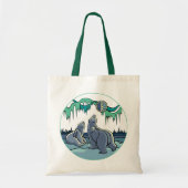 Sacs d'art d'ours indigène de sac fourre-tout à (Devant)