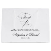 Sacs de bienvenue de mariage pour invités (Devant)