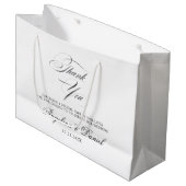 Sacs de bienvenue de mariage pour invités (Devant Angle)