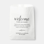 Sacs de bienvenue mariage Favoriser (Devant)