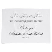 Sacs de bienvenue Mariage moderne (Devant)