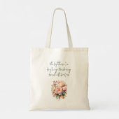 Sacs de bienvenue mariage Pink Peonies Design (Dos)