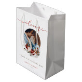 Sacs de bienvenue pour cadeaux de mariage avec pho (Dos Angle)